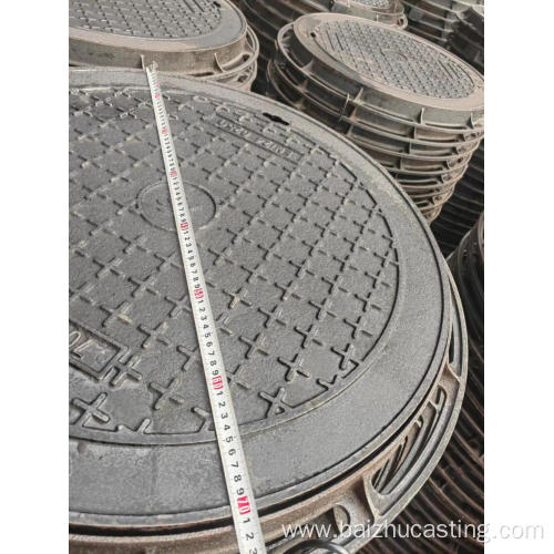 Round cast iron manhole cover grid cover